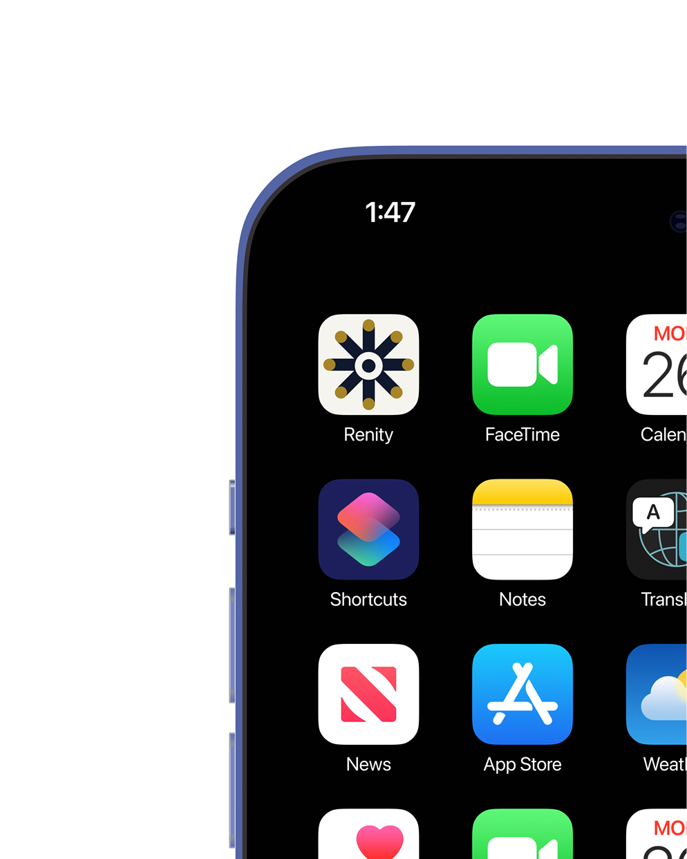 App preferences UI mockup